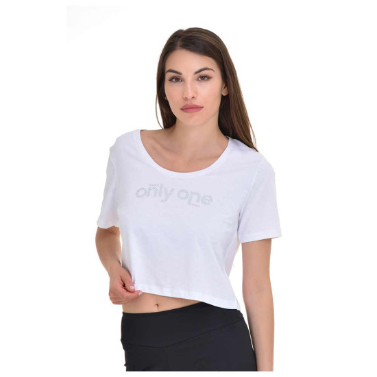 Target Γυναικεία κοντομάνικη μπλούζα Single Jersey Crop Top "Only" Target Γυναικεία κοντομάνικη μπλούζα Single Jersey Crop Top "Only"